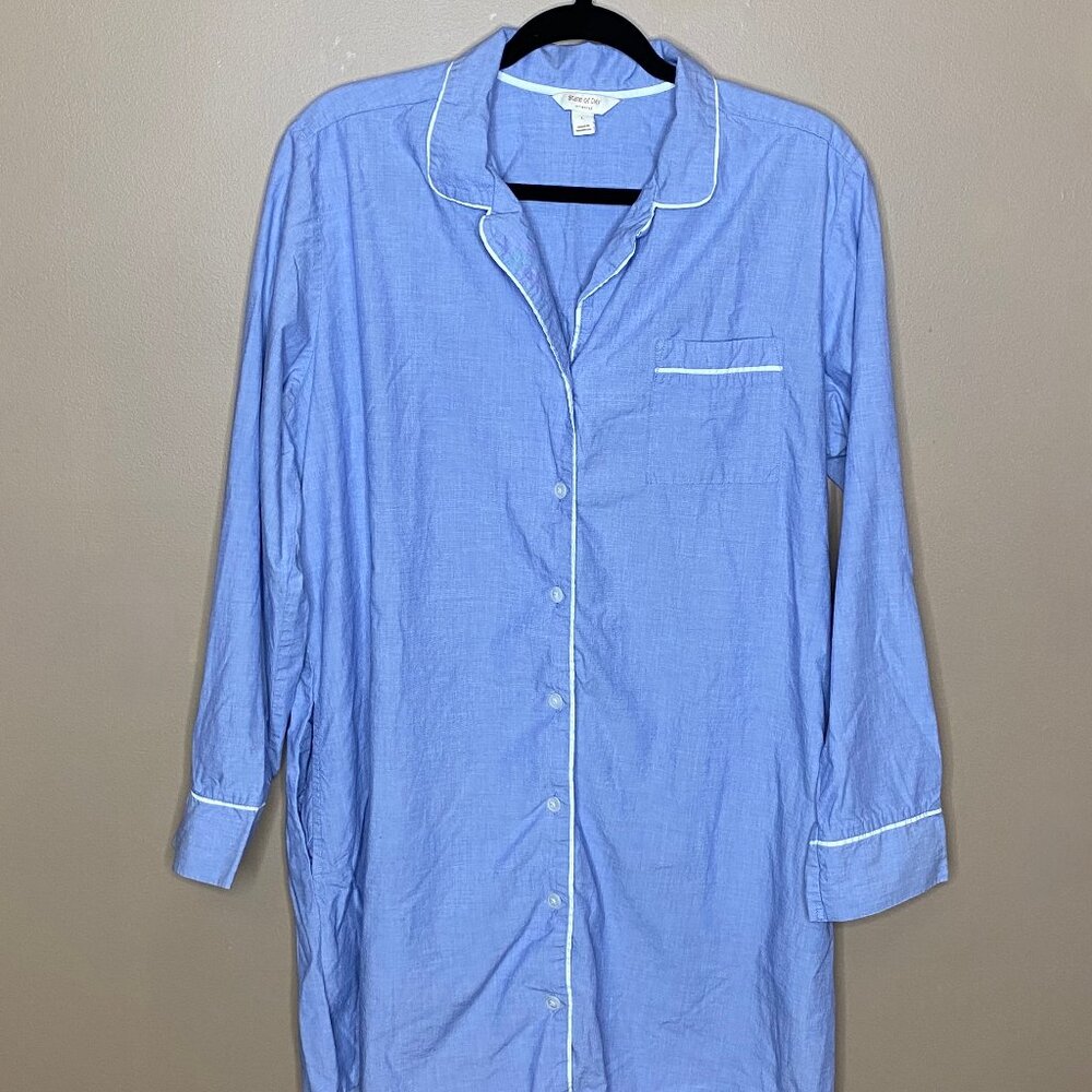 Comfy Cozy Oversized Boyfriend Night Shirt Pajamas